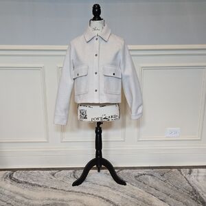 Zara Light Beige Jacket, Size XS